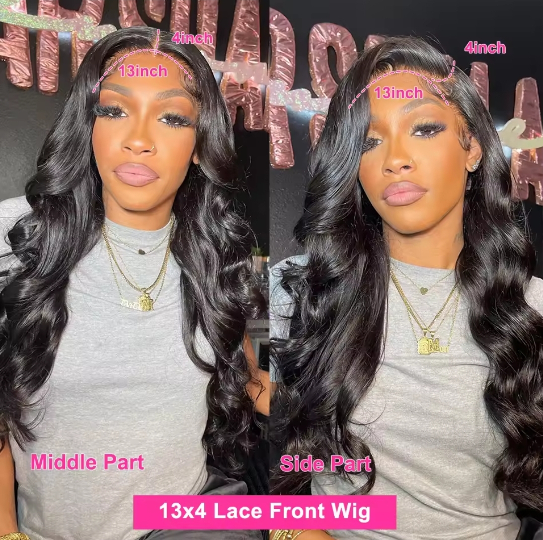 Luxurious Long Wavy Wig 13x6