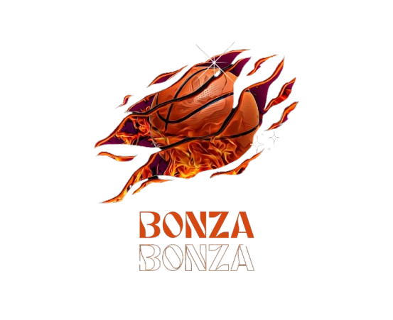 Bonza Brown Basketball On Fire Hoodie