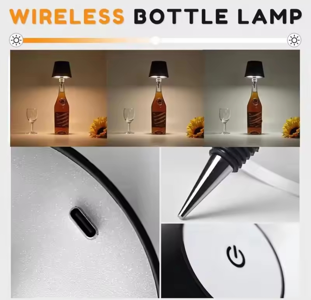 Wireless Bottle Lamps