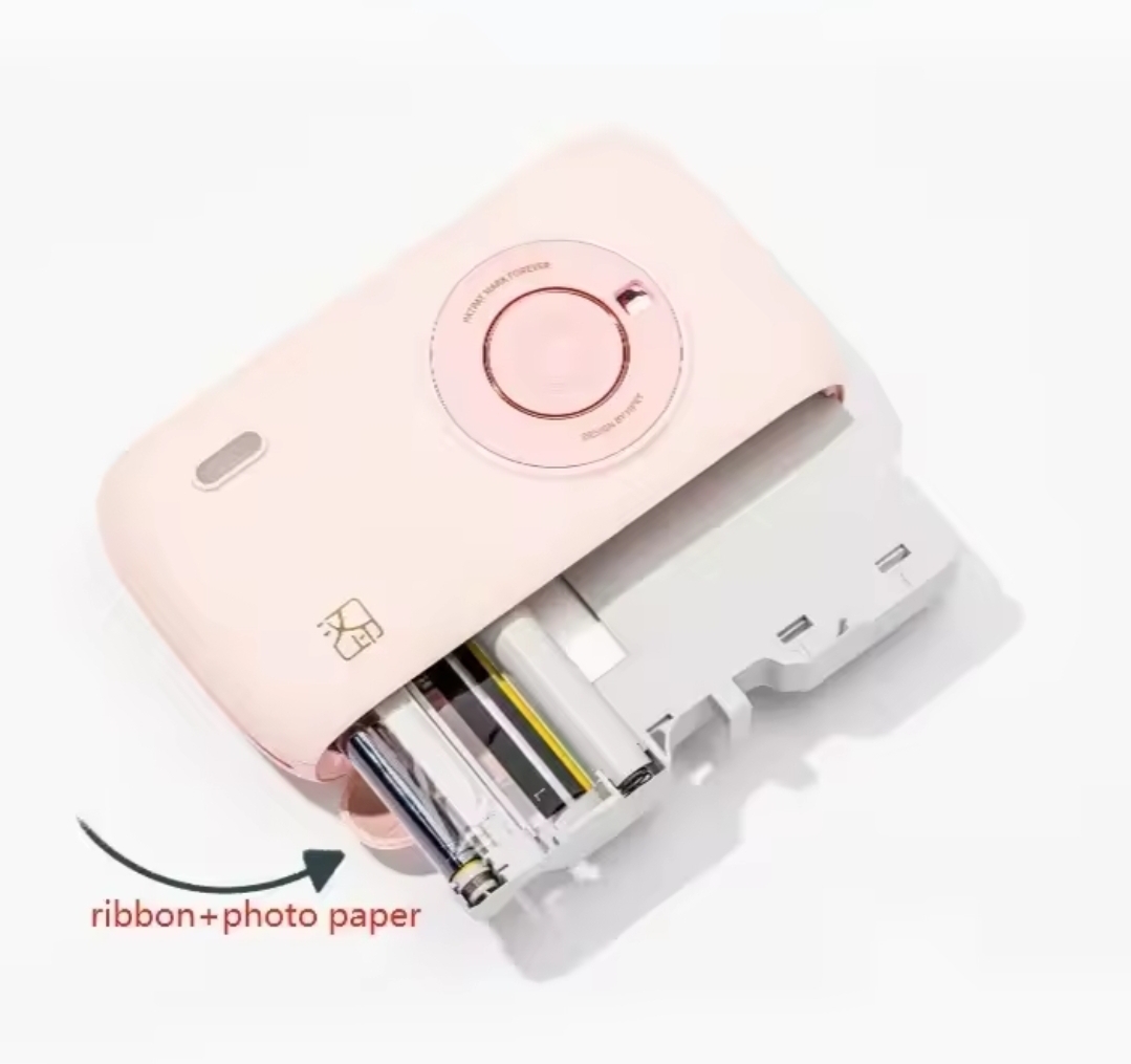 Instant Photo Printer Camera