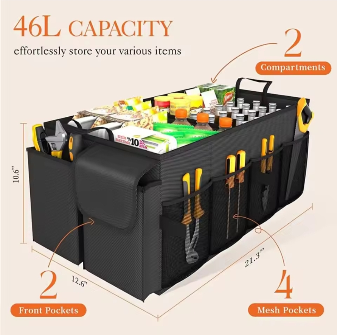 Car Trunk Organizer
