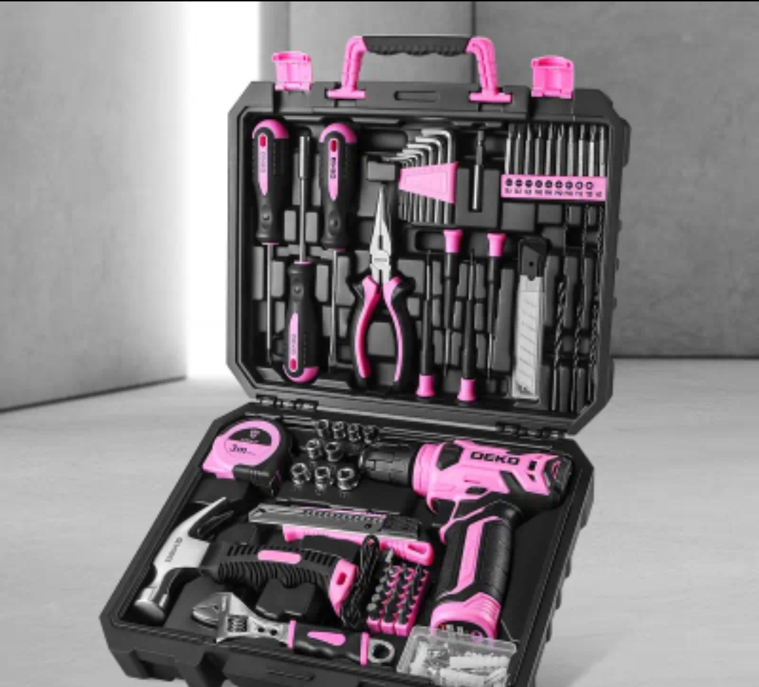 Cordless Drill Home Tool Project Kit