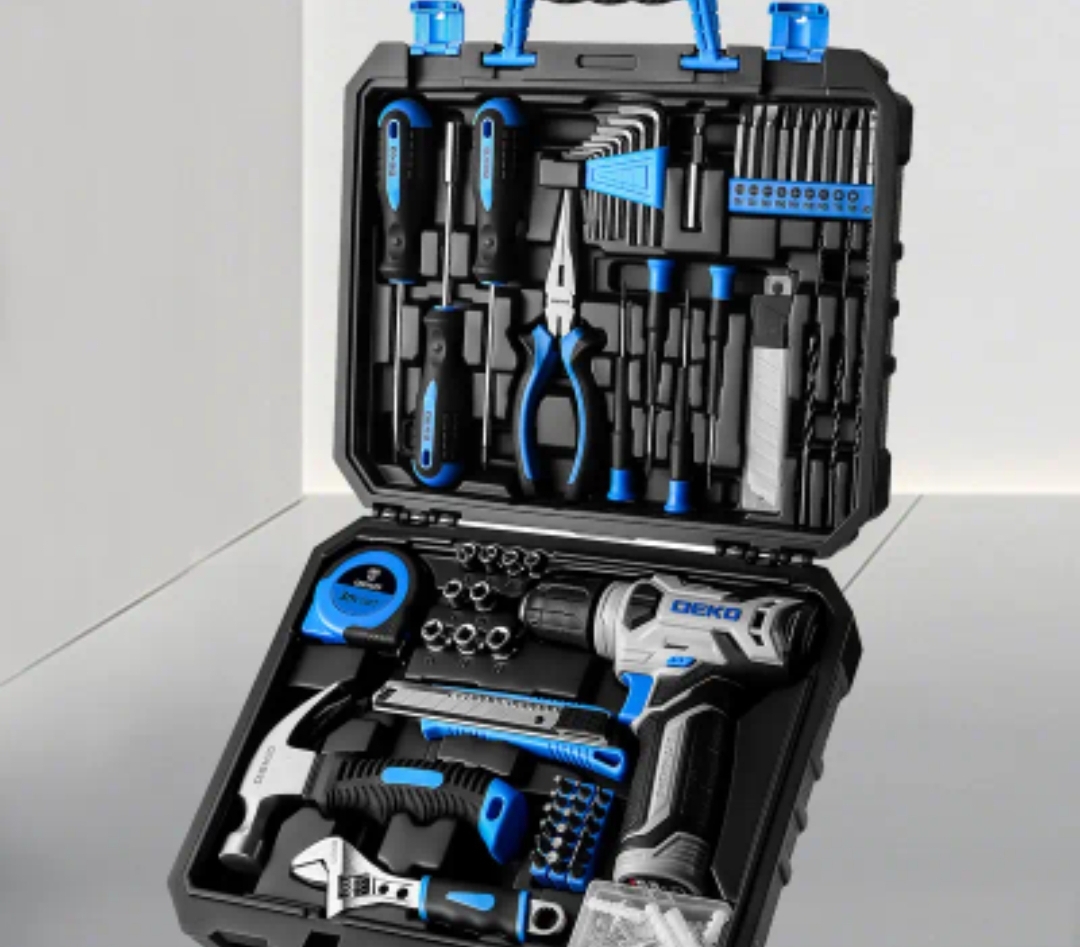Cordless Drill Home Tool Project Kit