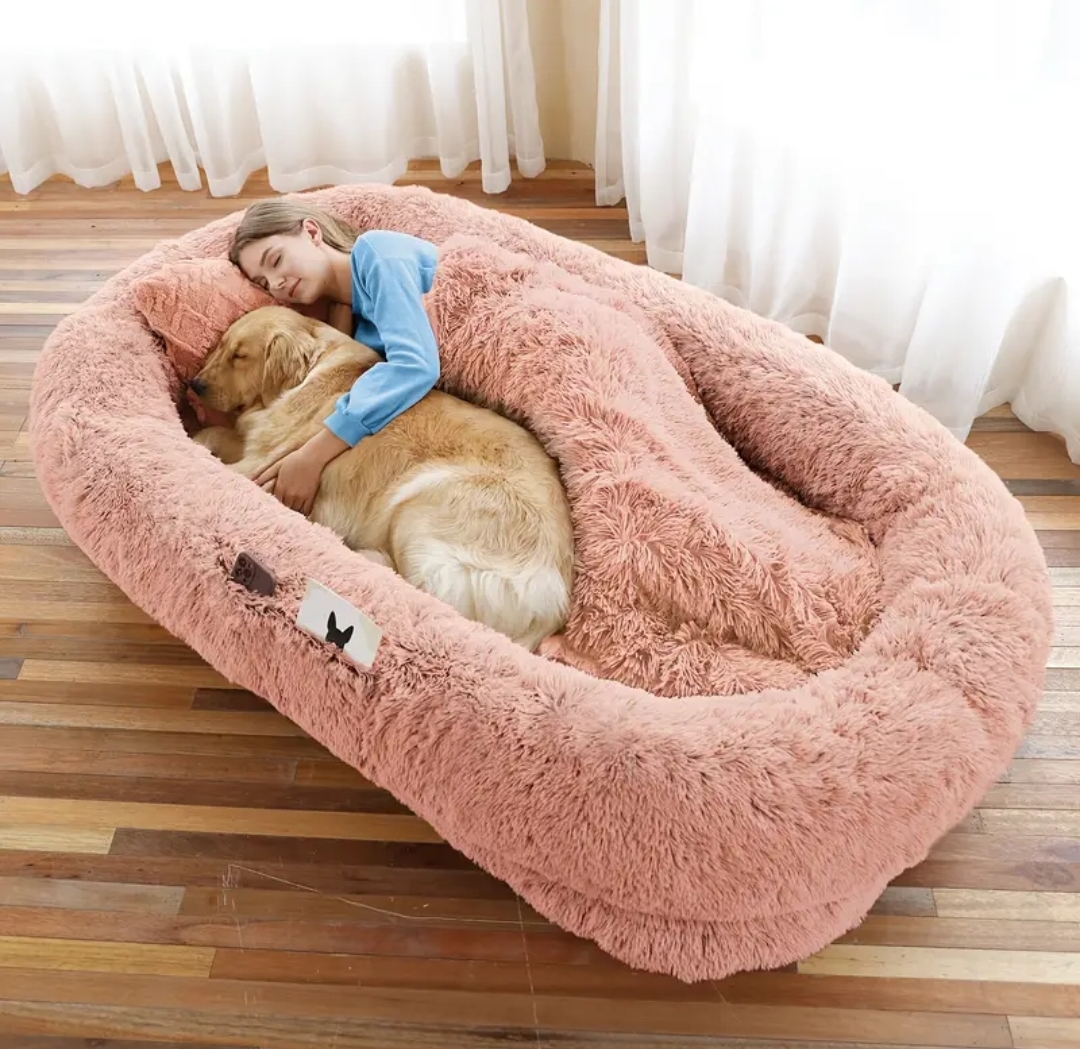 Giant Luxe Dog Bed For Human