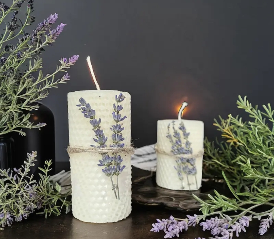 10pcs Handmade Beeswax Candles