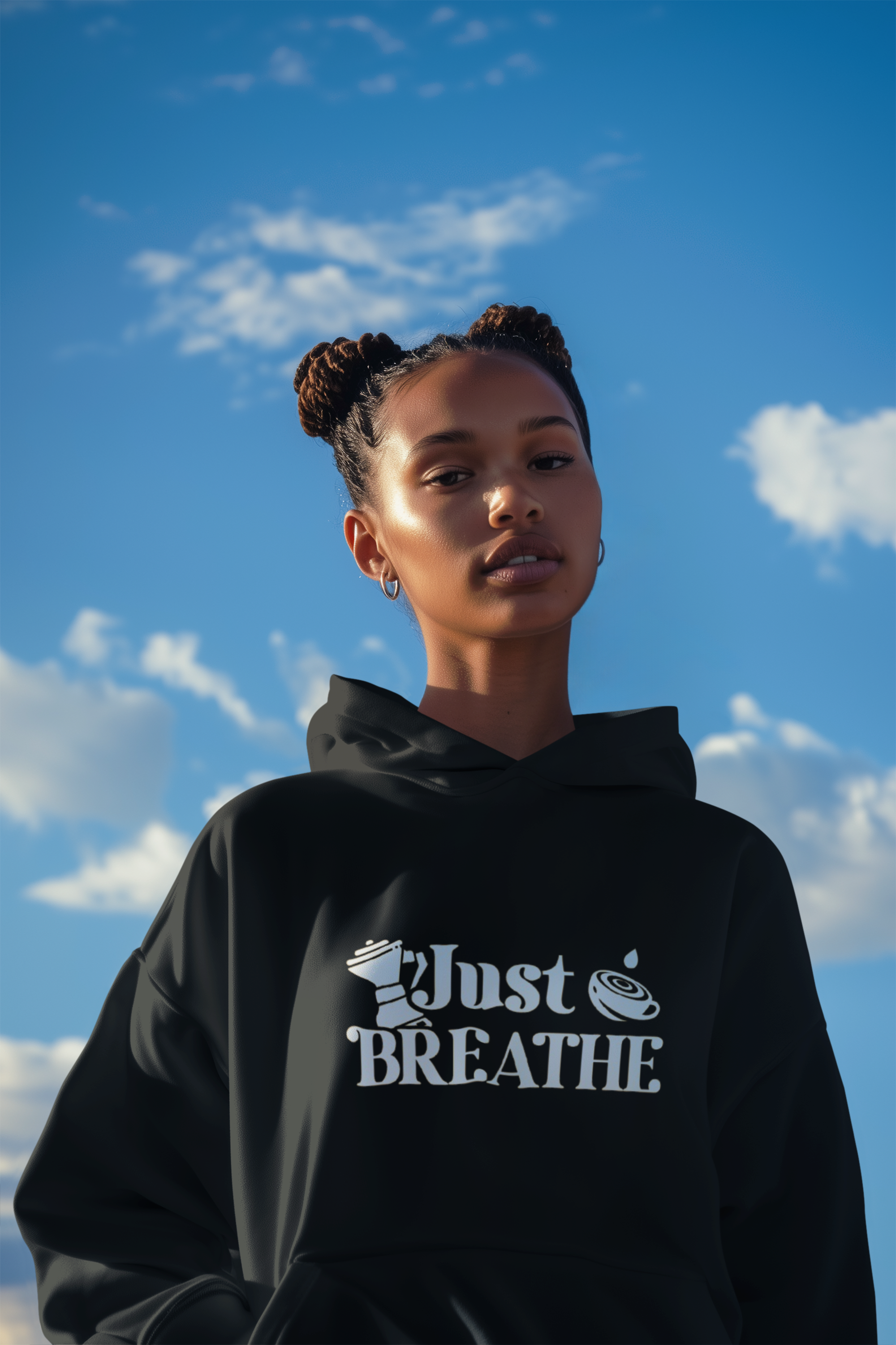 Just Breathe Hoodie