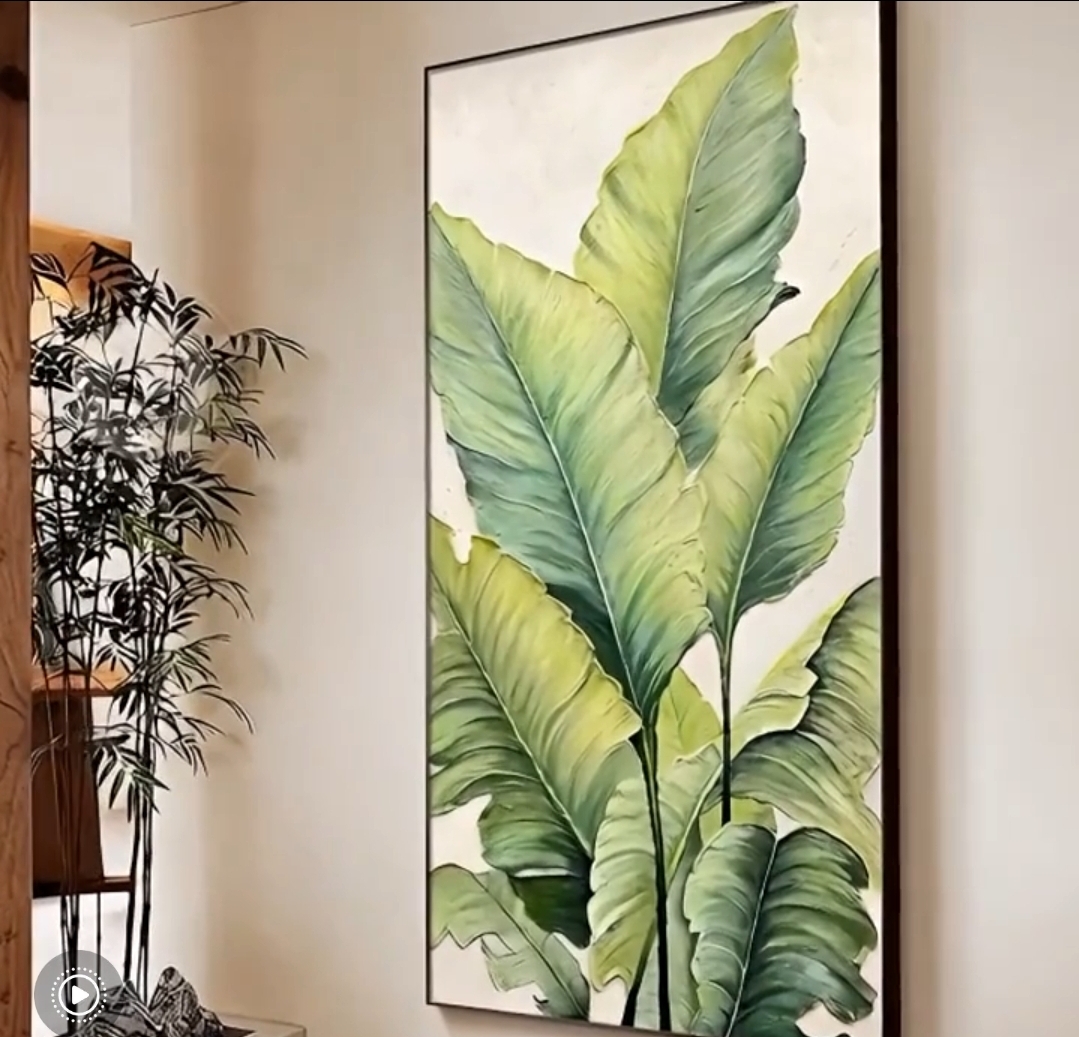 Tropical Leaf Wall Art