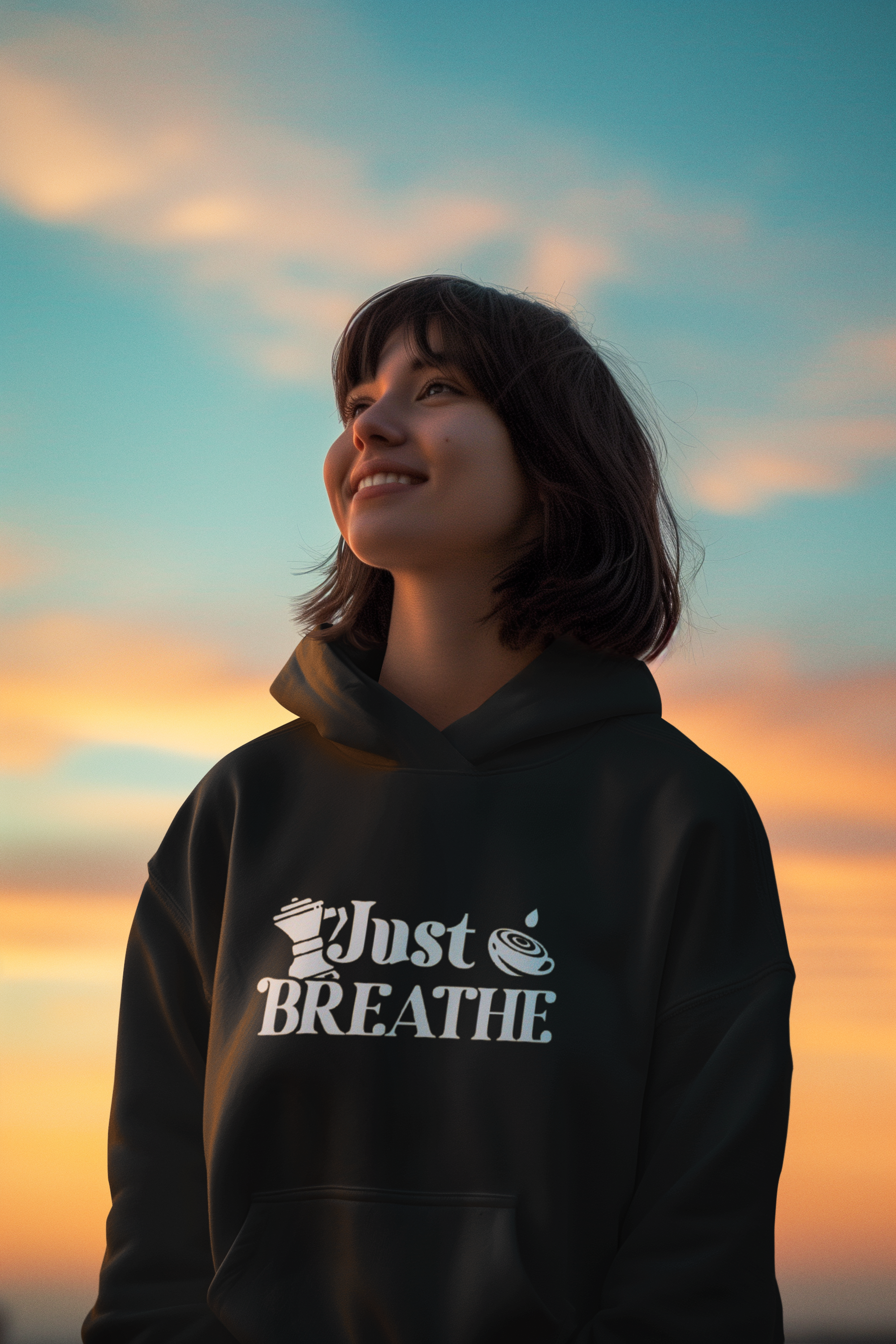 Just Breathe Hoodie