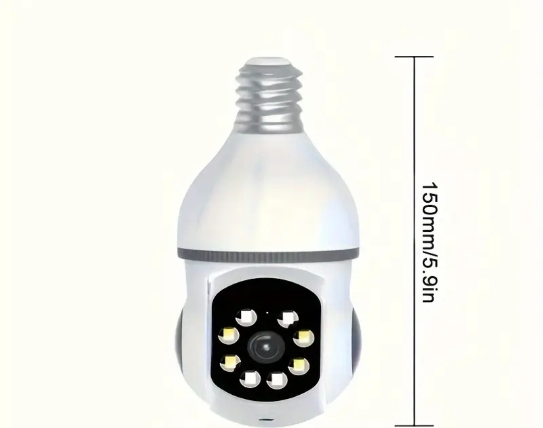 Smart Bulb Security Camera