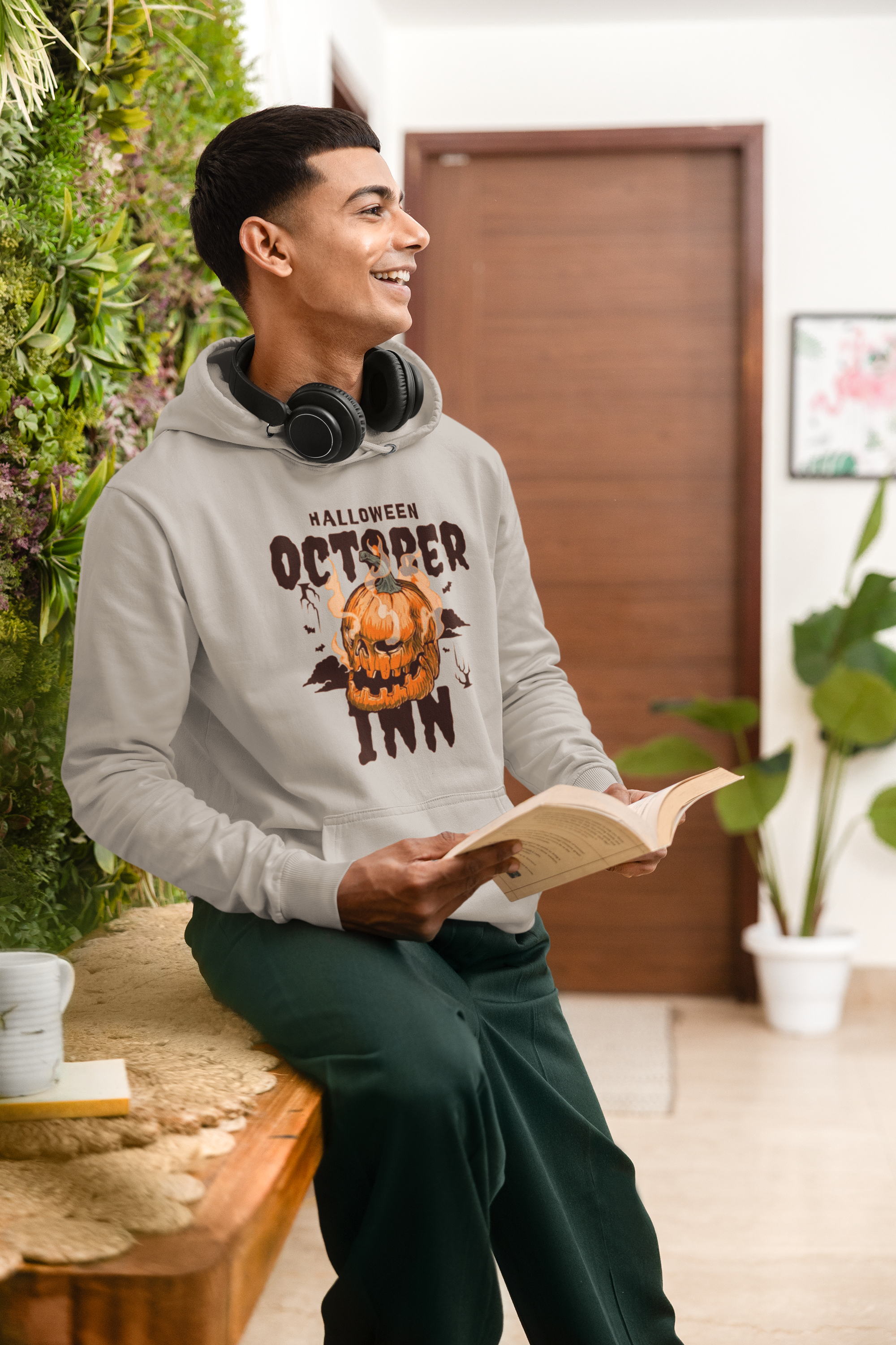 Halloween October Inn Hoodie