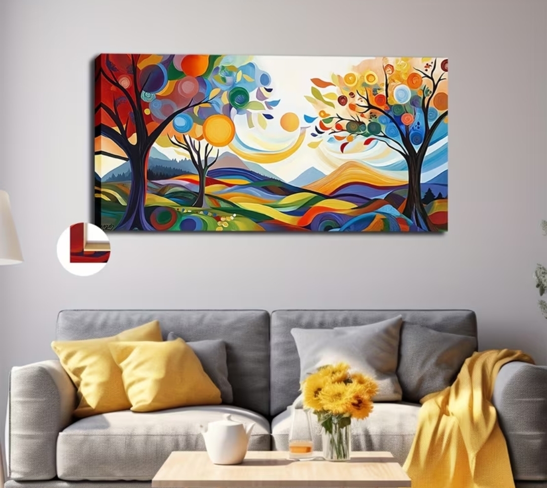 Abstract Landscape Canvas Art