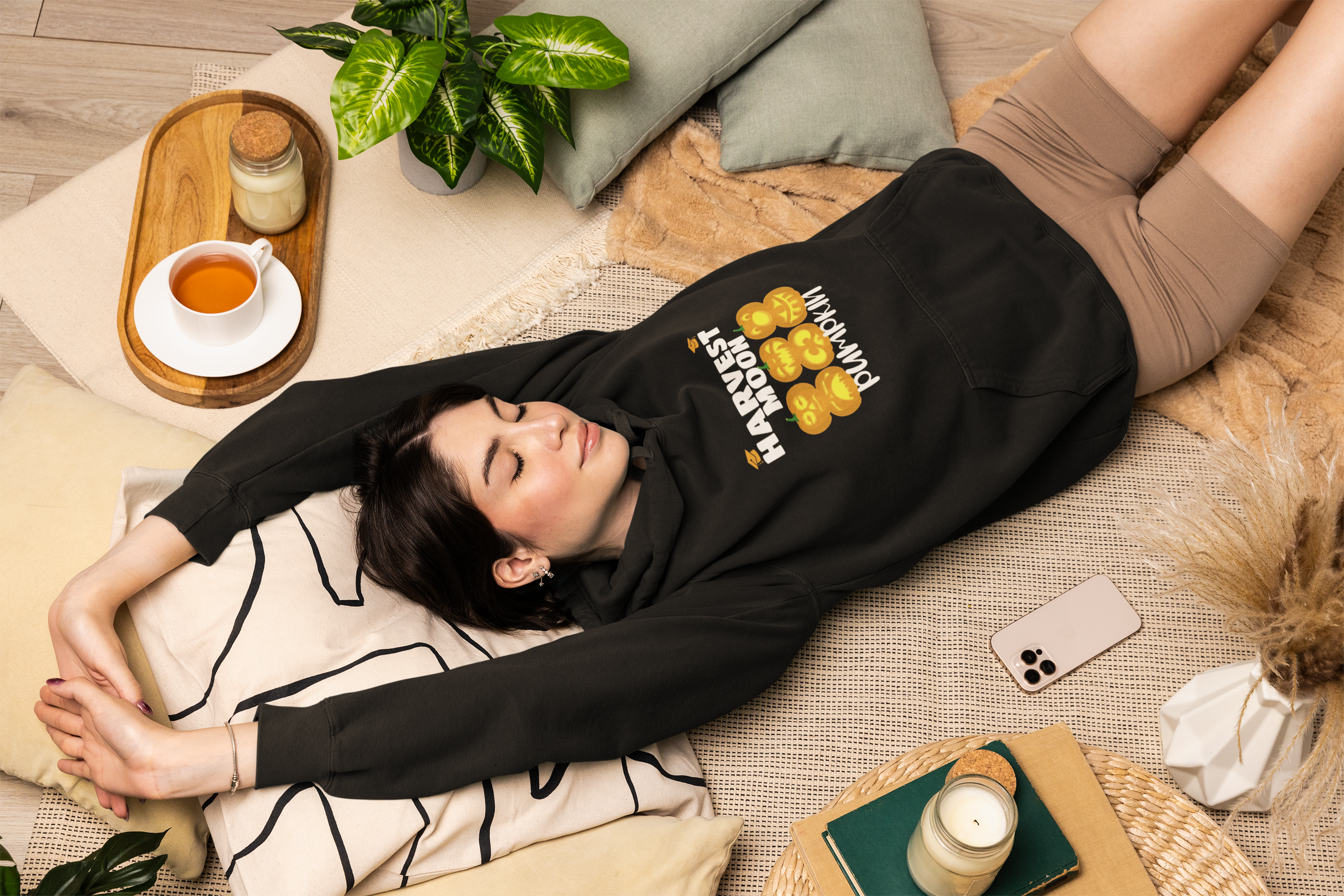 Harvest Moon Pumpkin Crewneck