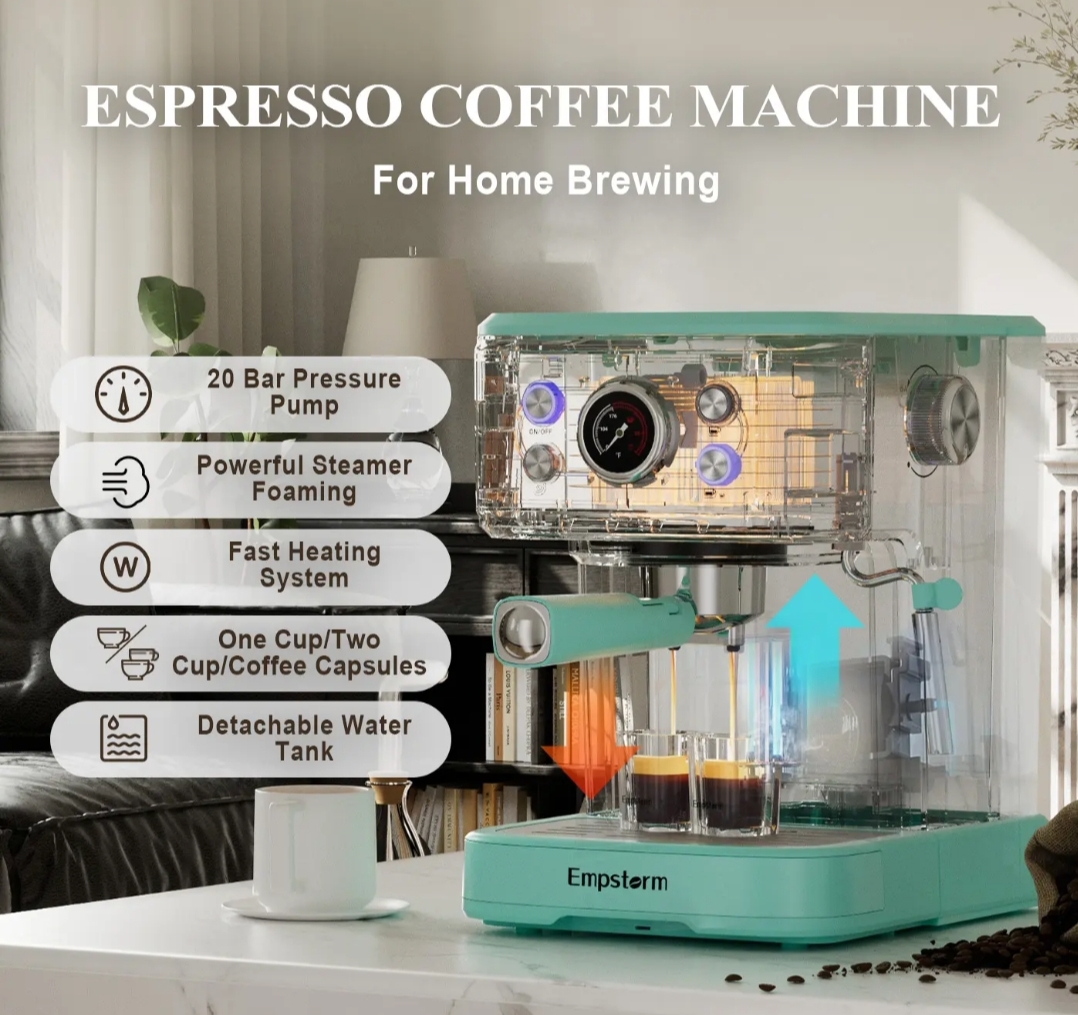 CaféVolt 20-Bar Rapid Brew System