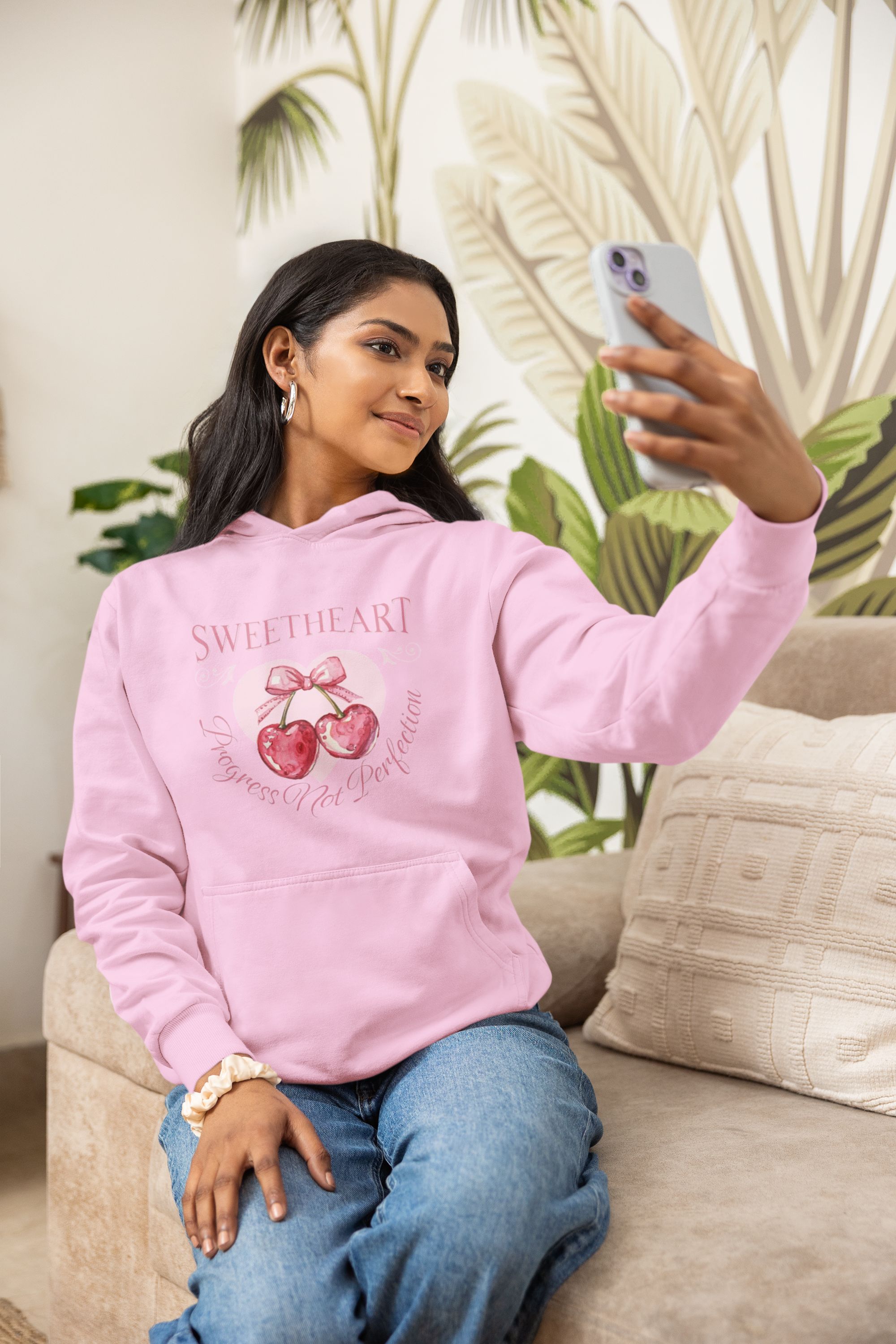 Sweetheart Strawberry Hoodie