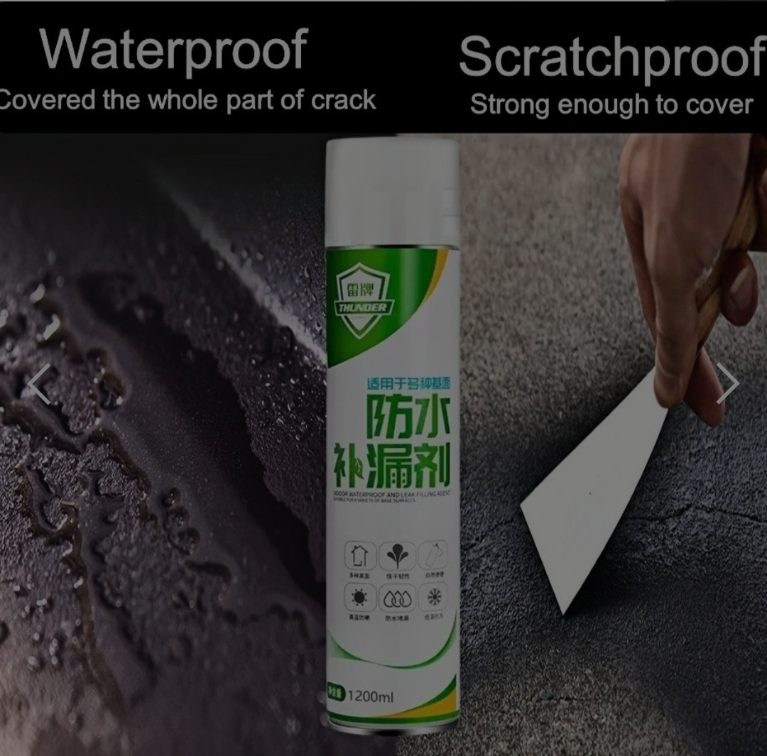 Waterproof and Scratchproof Sealant Spray