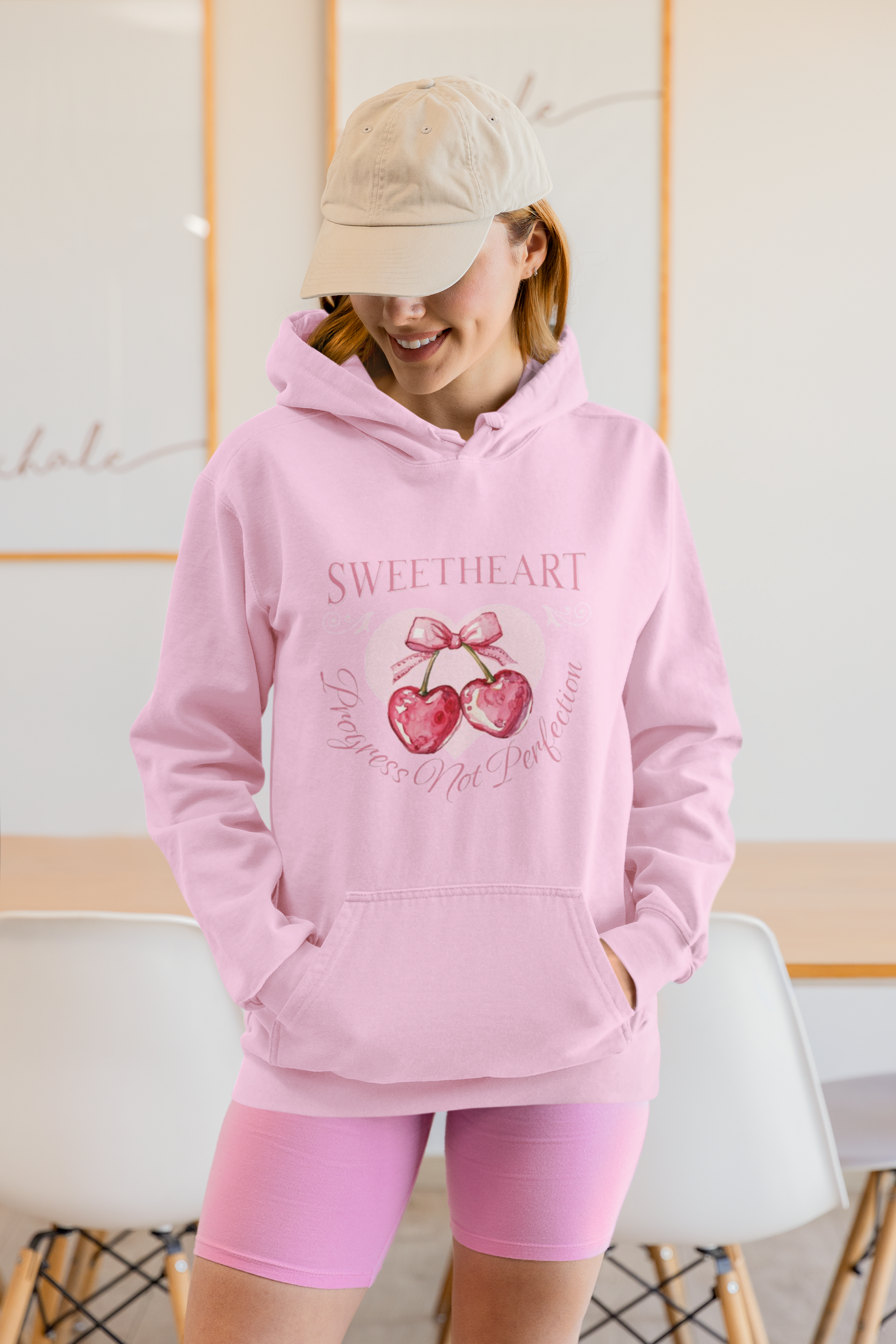 Sweetheart Strawberry Hoodie