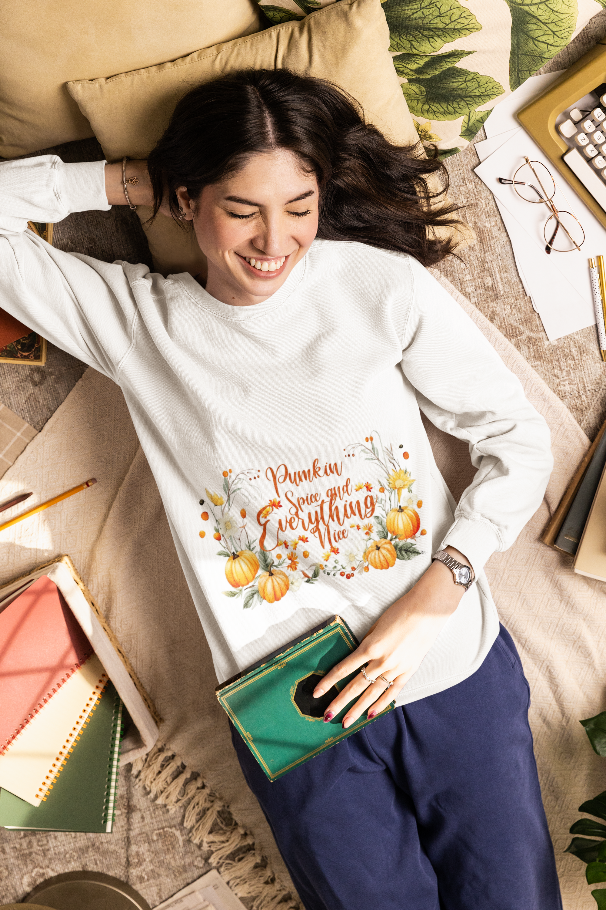 Pumpkin Spice and Everything Nice Sweatshirt