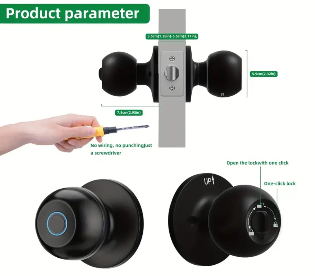 Smart Door Knob Lock