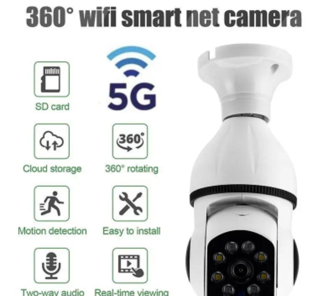 Smart Bulb Security Camera