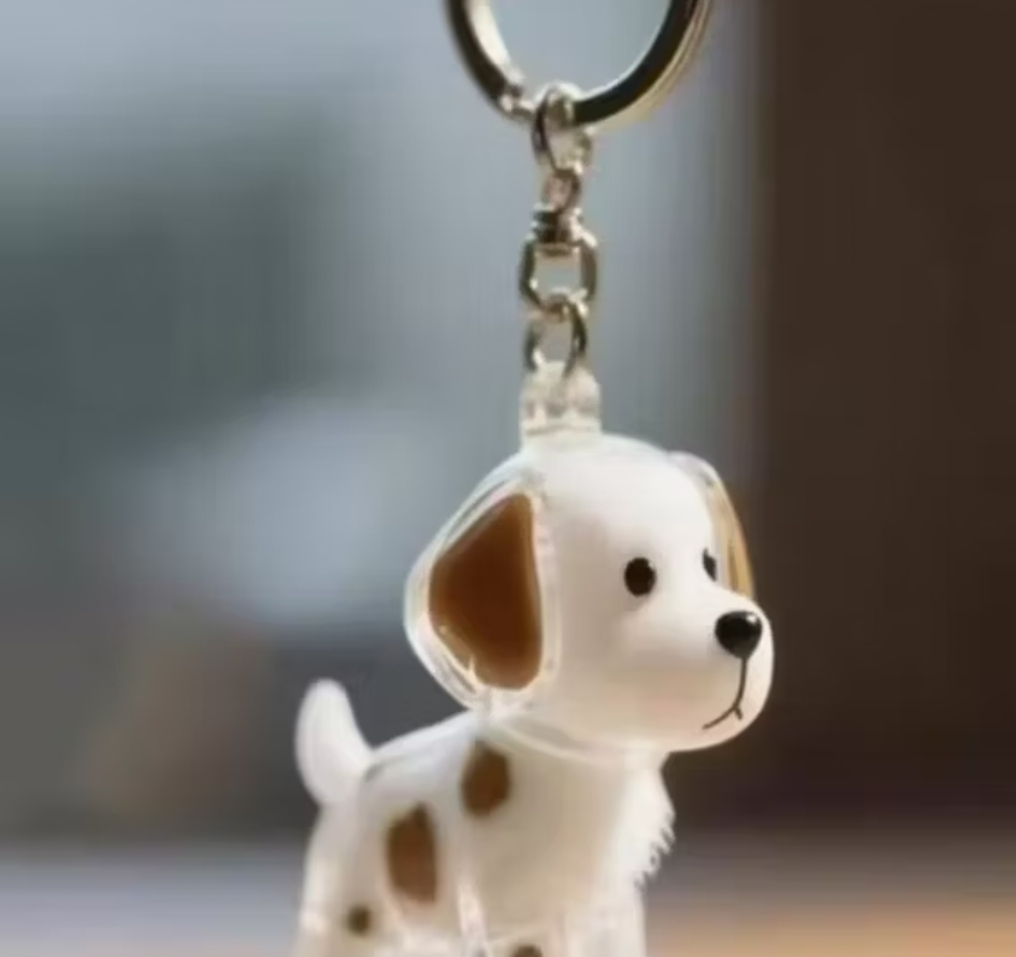 Cute Dog Keychain