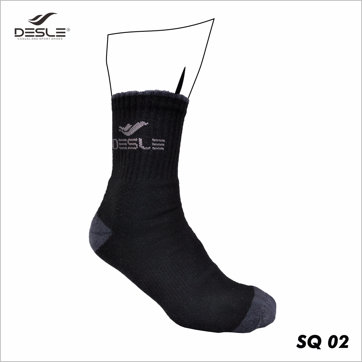Desle Sock SQ 02