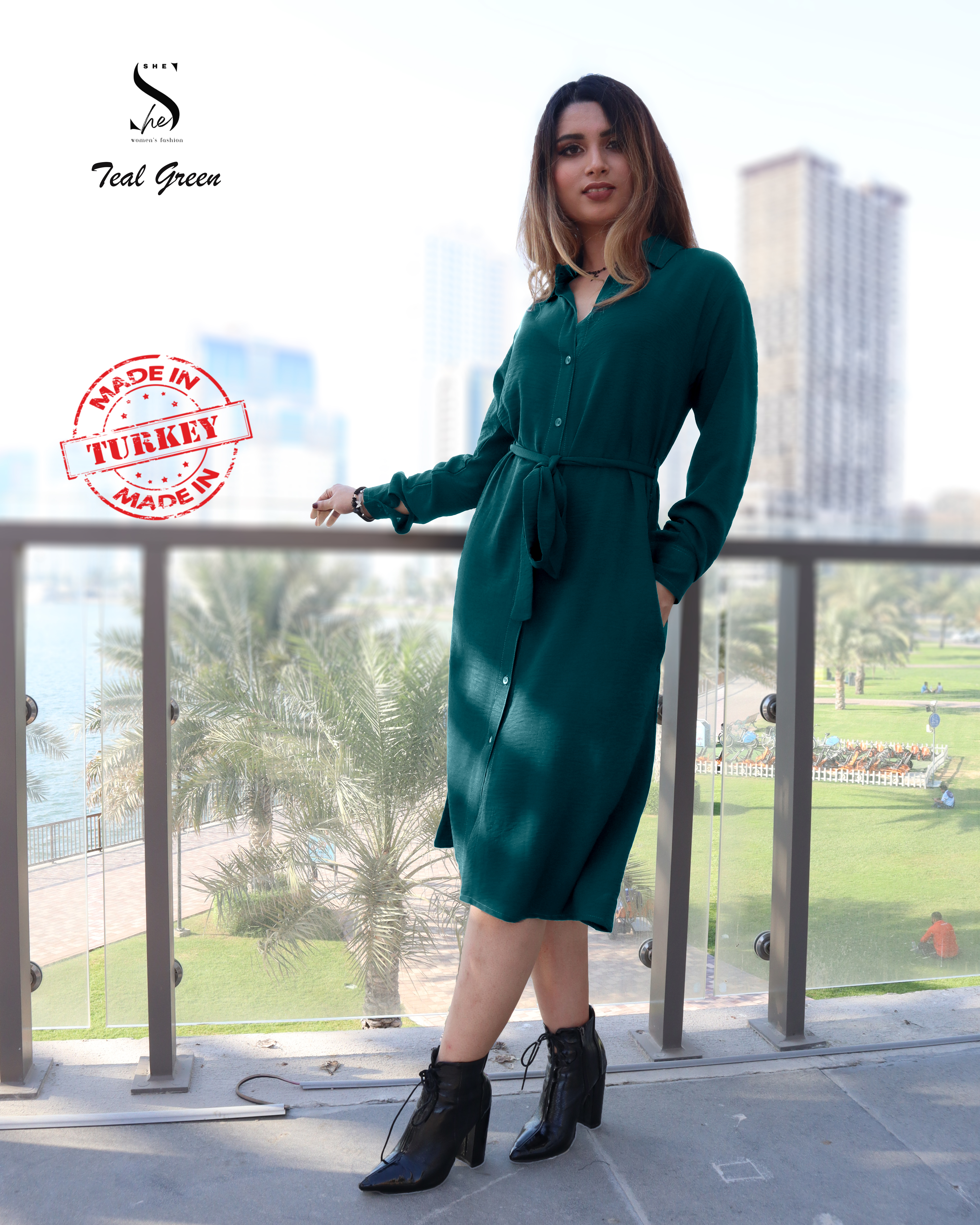 Made in Turkey Long Dress