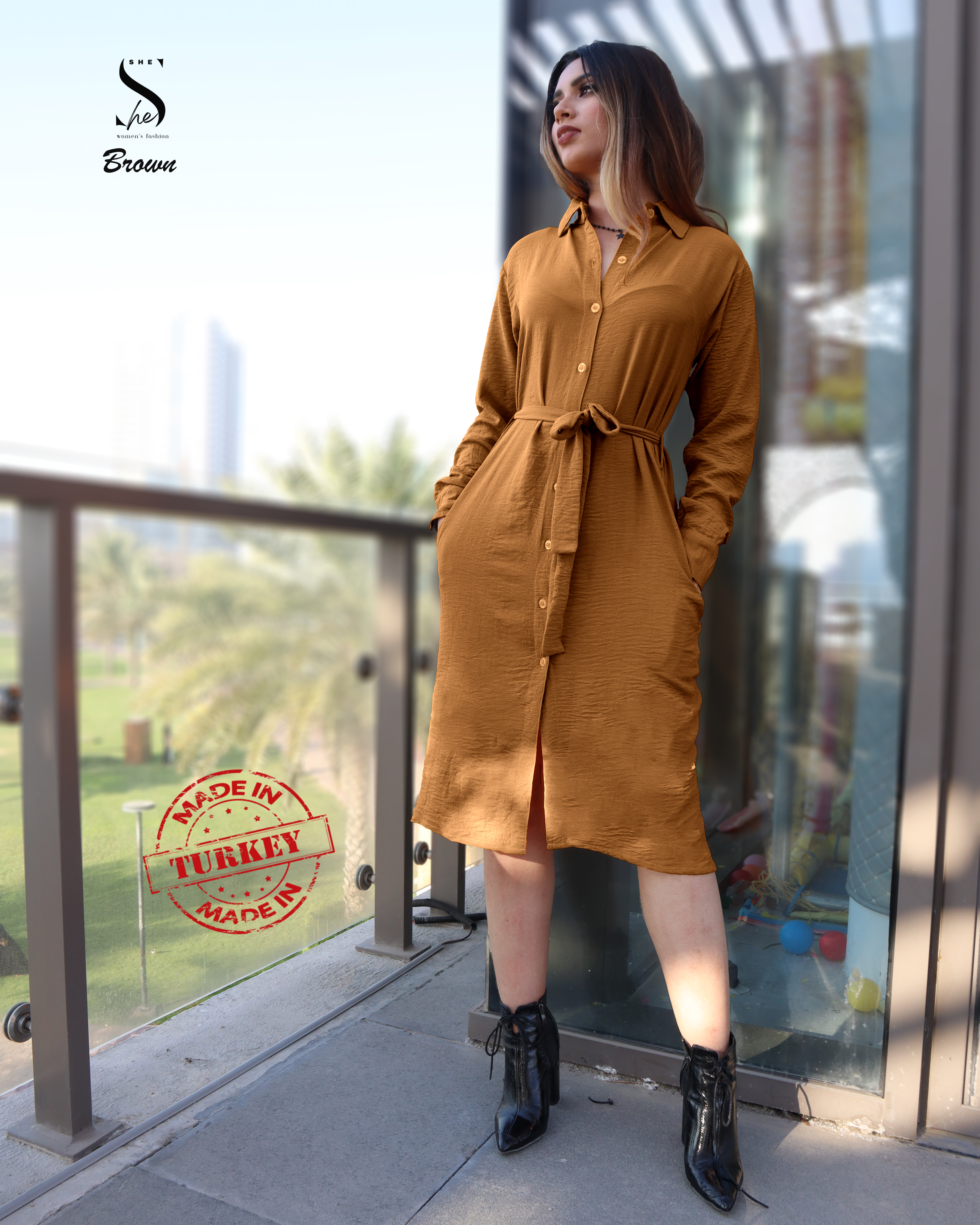 Made in Turkey Long Dress