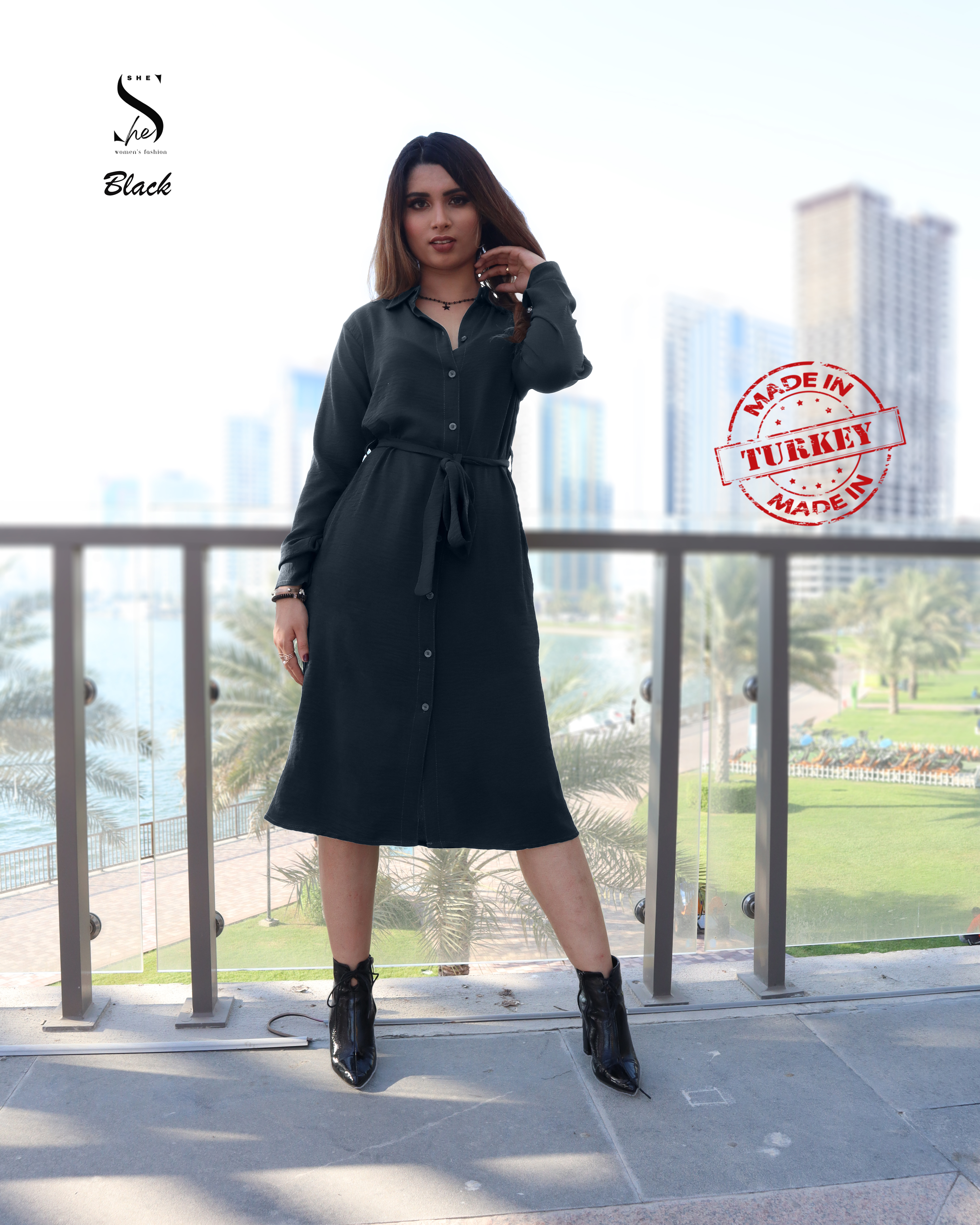 Made in Turkey Long Dress