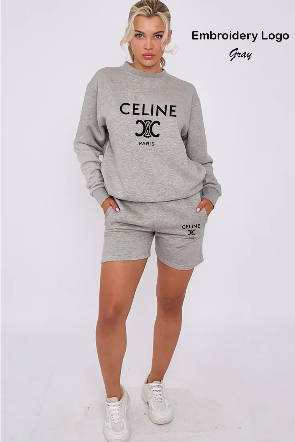 Women's Shorts and Long T-Shirt Set