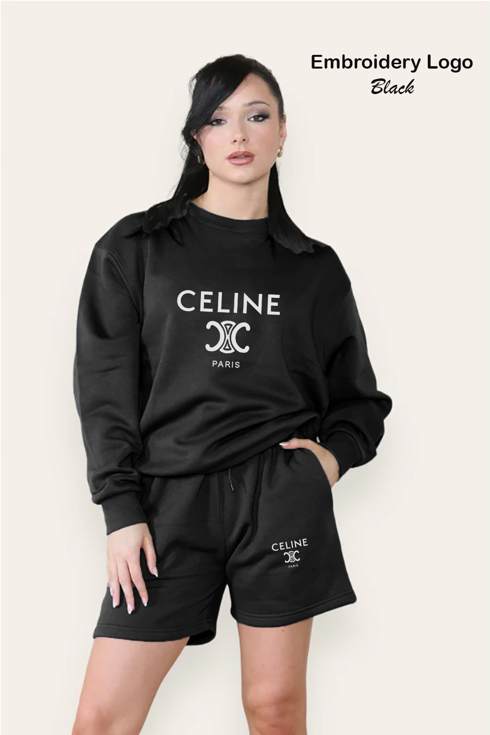 Women's Shorts and Long T-Shirt Set