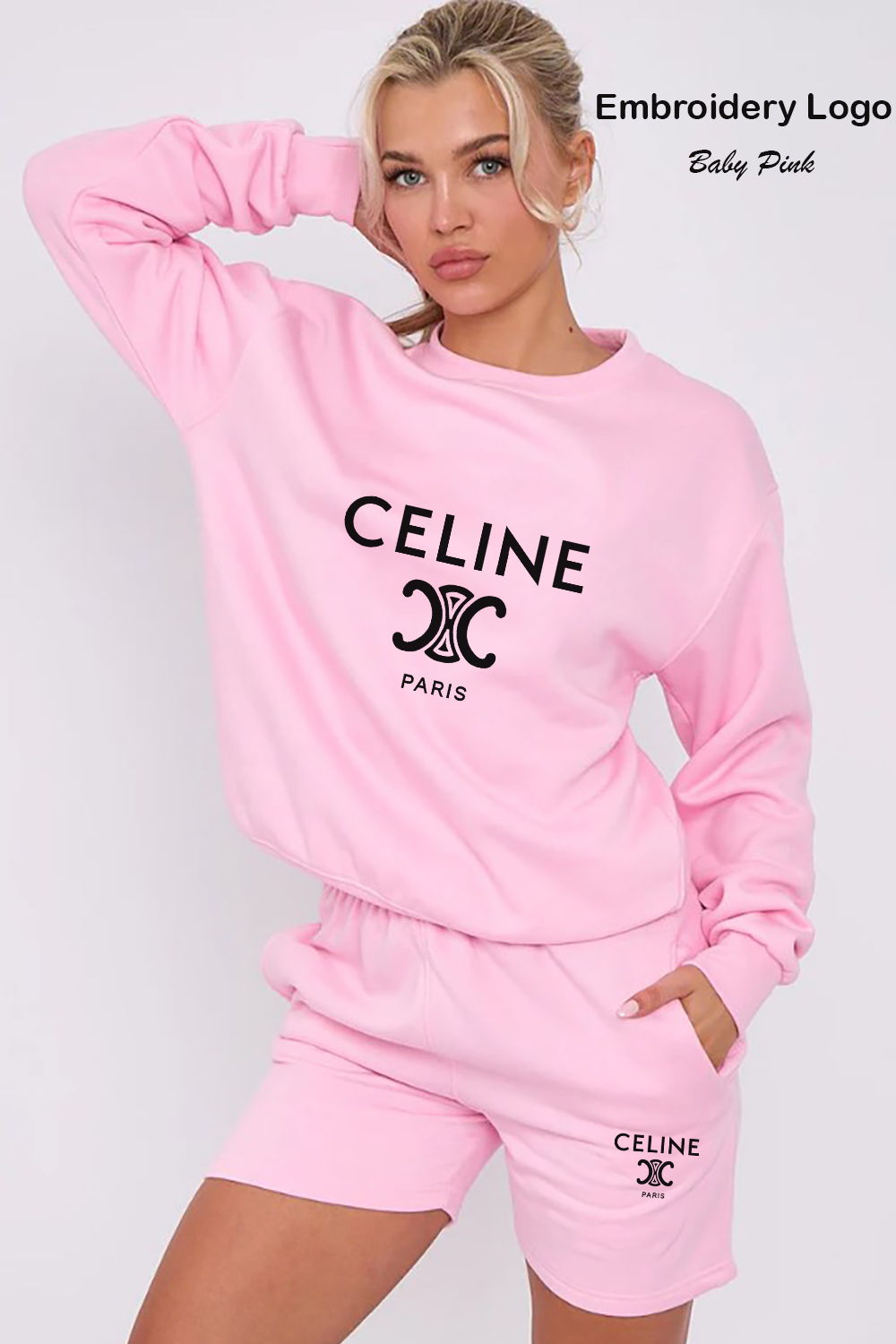 Women's Shorts and Long T-Shirt Set