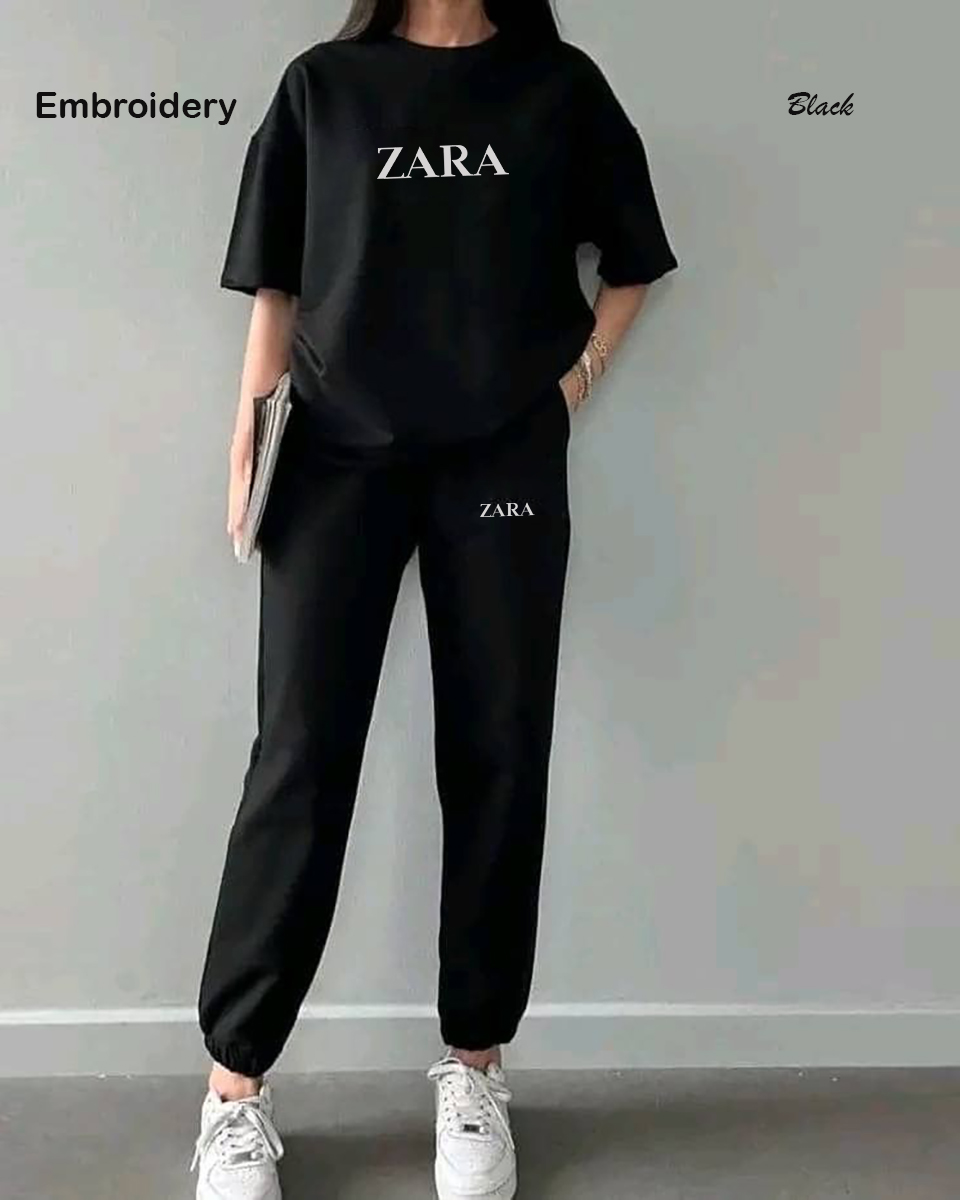 Women's Oversize T-Shirt Tracksuit