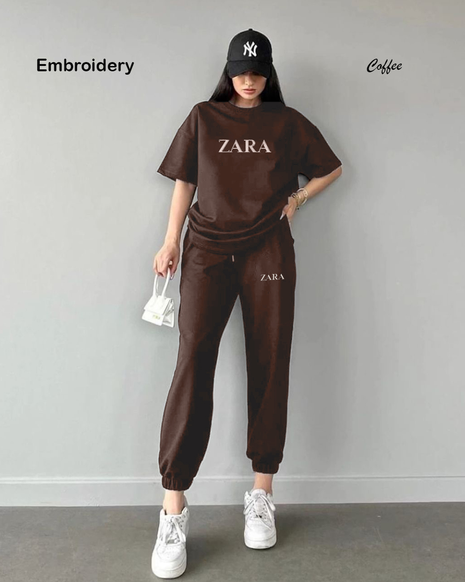 Women's Oversize T-Shirt Tracksuit