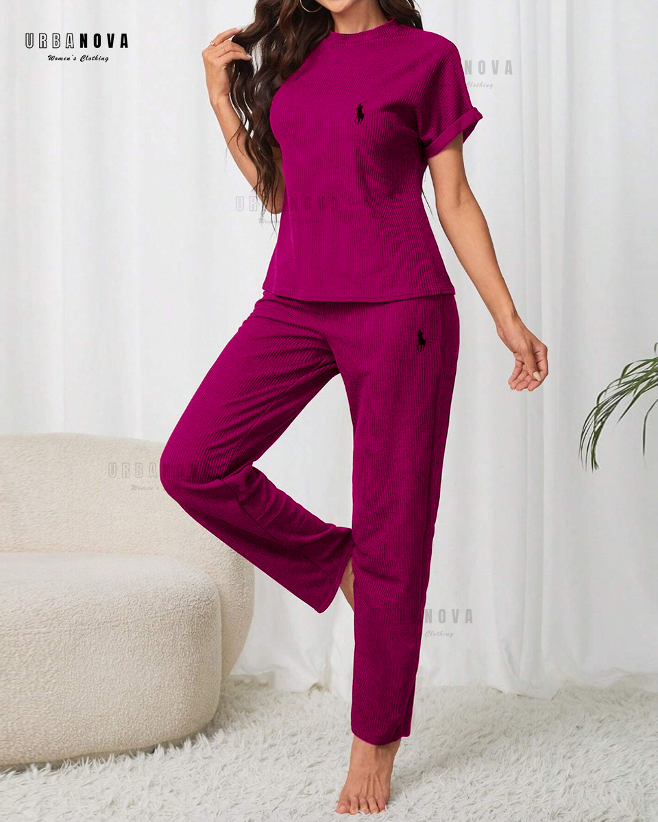 Women's Batwing Loungewear Set