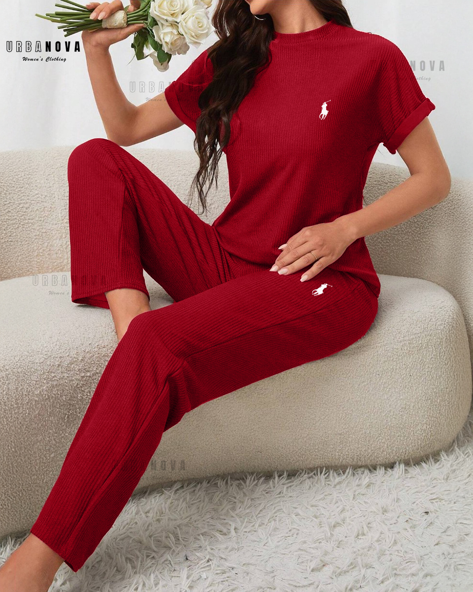 Women's Batwing Loungewear Set