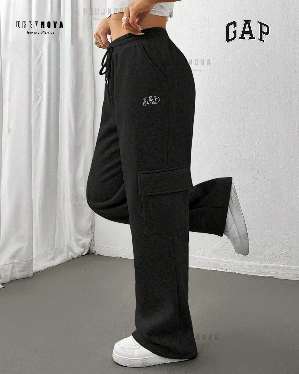 Women's Wide Leg Cargo Pocket Sweatpants