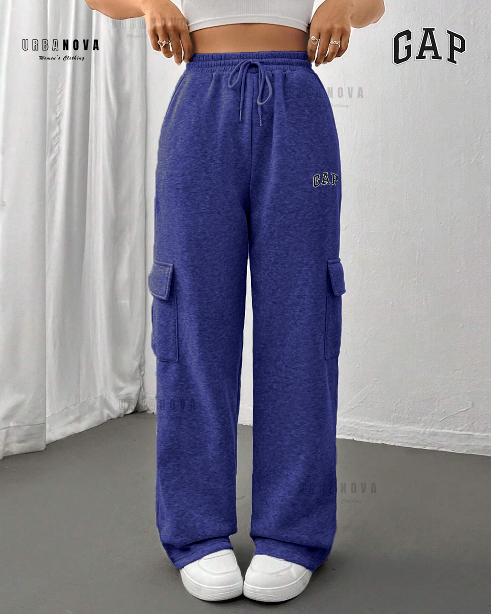 Women's Wide Leg Cargo Pocket Sweatpants