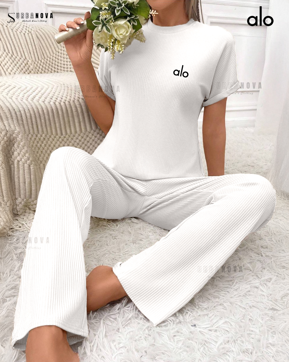 Women's Batwing Loungewear Set