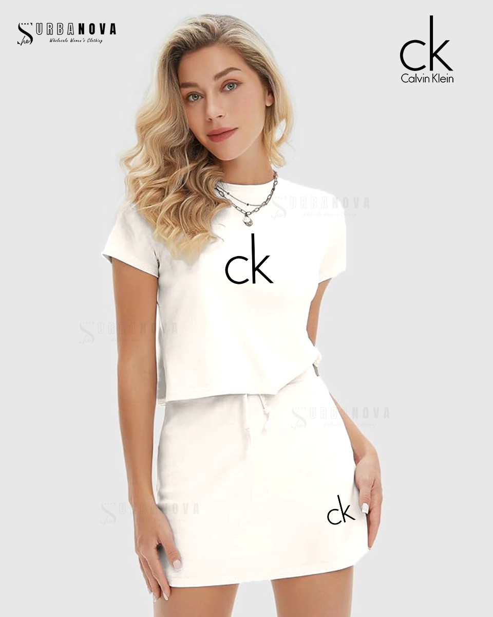 Calvin Klein Women's Short Skirt Set