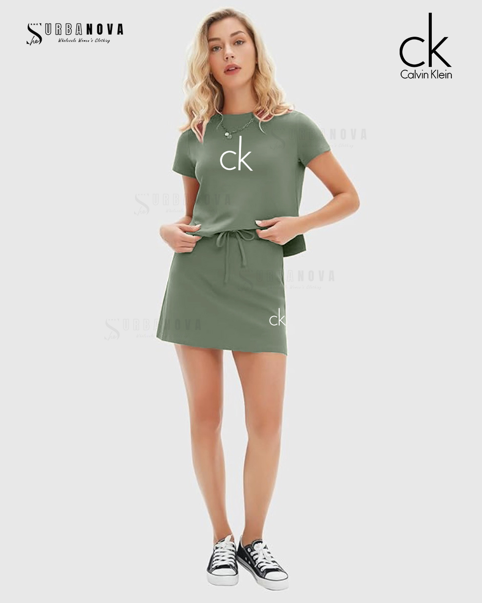 Calvin Klein Women's Short Skirt Set