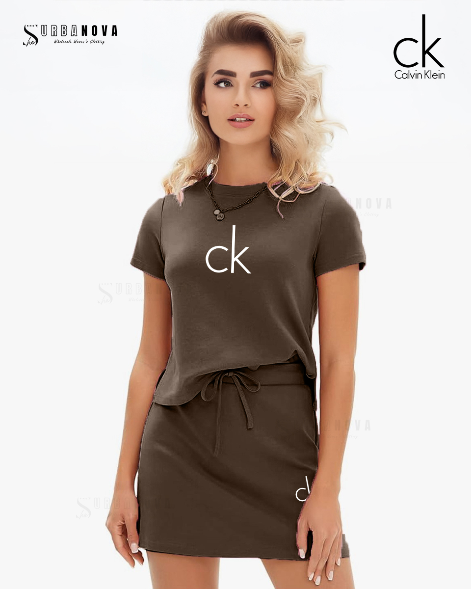 Calvin Klein Women's Short Skirt Set