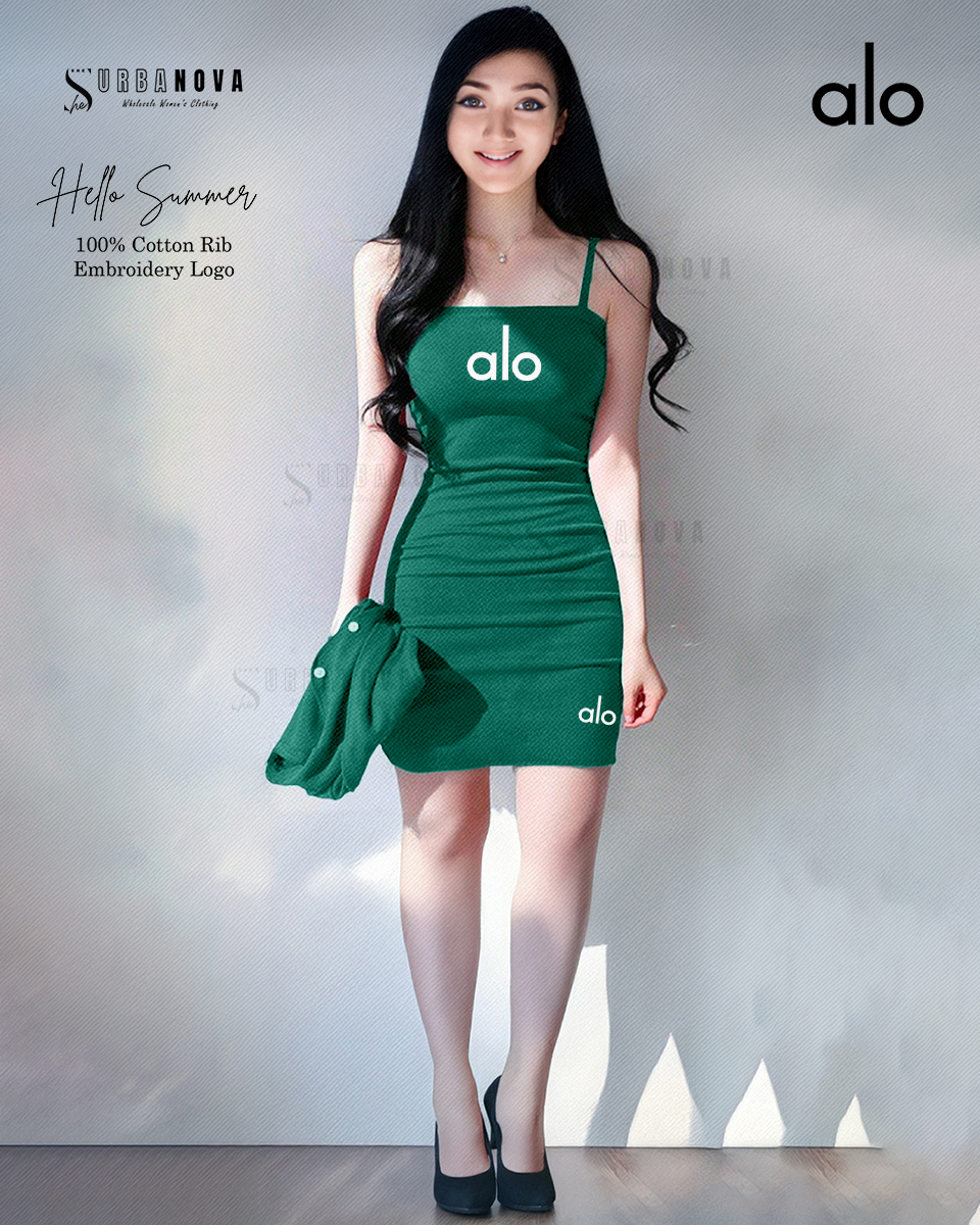 Green Alo Dress