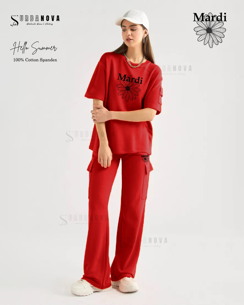 Black Cotton Spandex Outfit