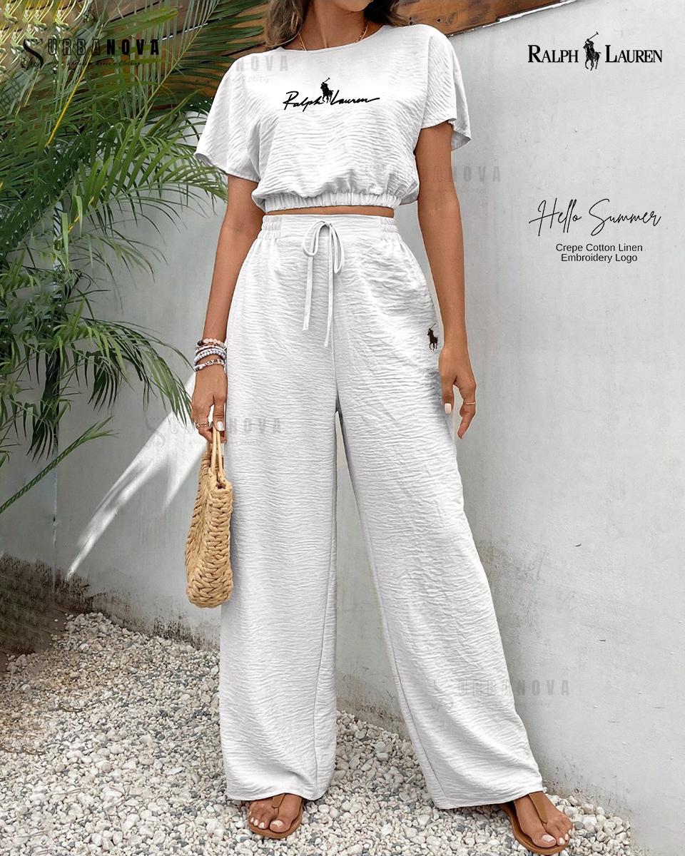 Ralph Lauren Women's Black Casual Two-Piece Set