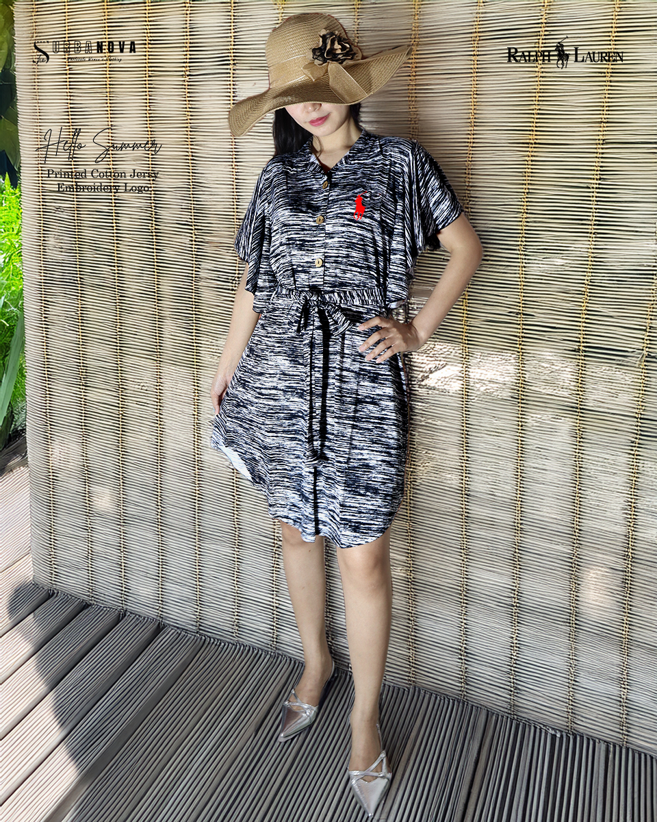 Stylish Printed Casual Dress