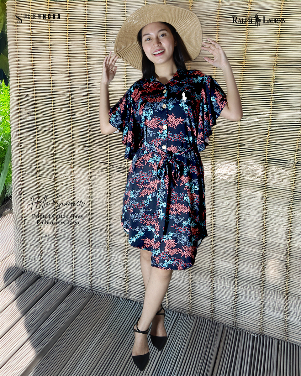 Stylish Printed Casual Dress