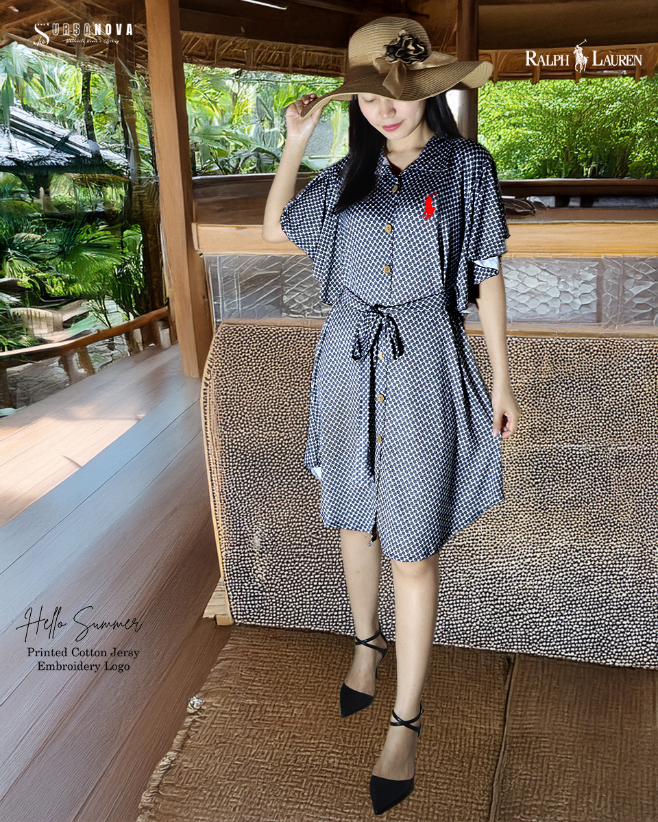 Stylish Printed Casual Dress