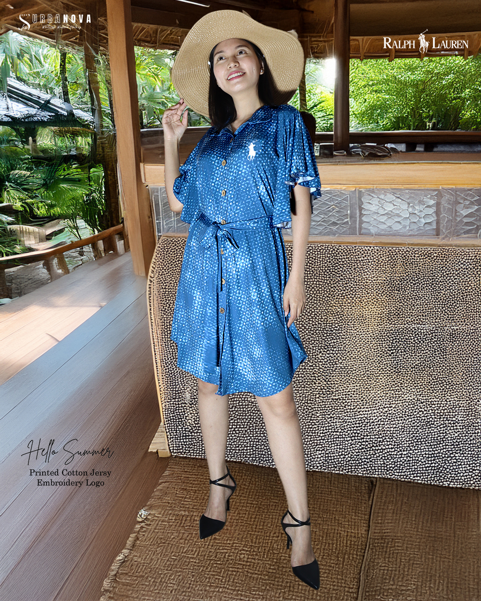 Stylish Printed Casual Dress