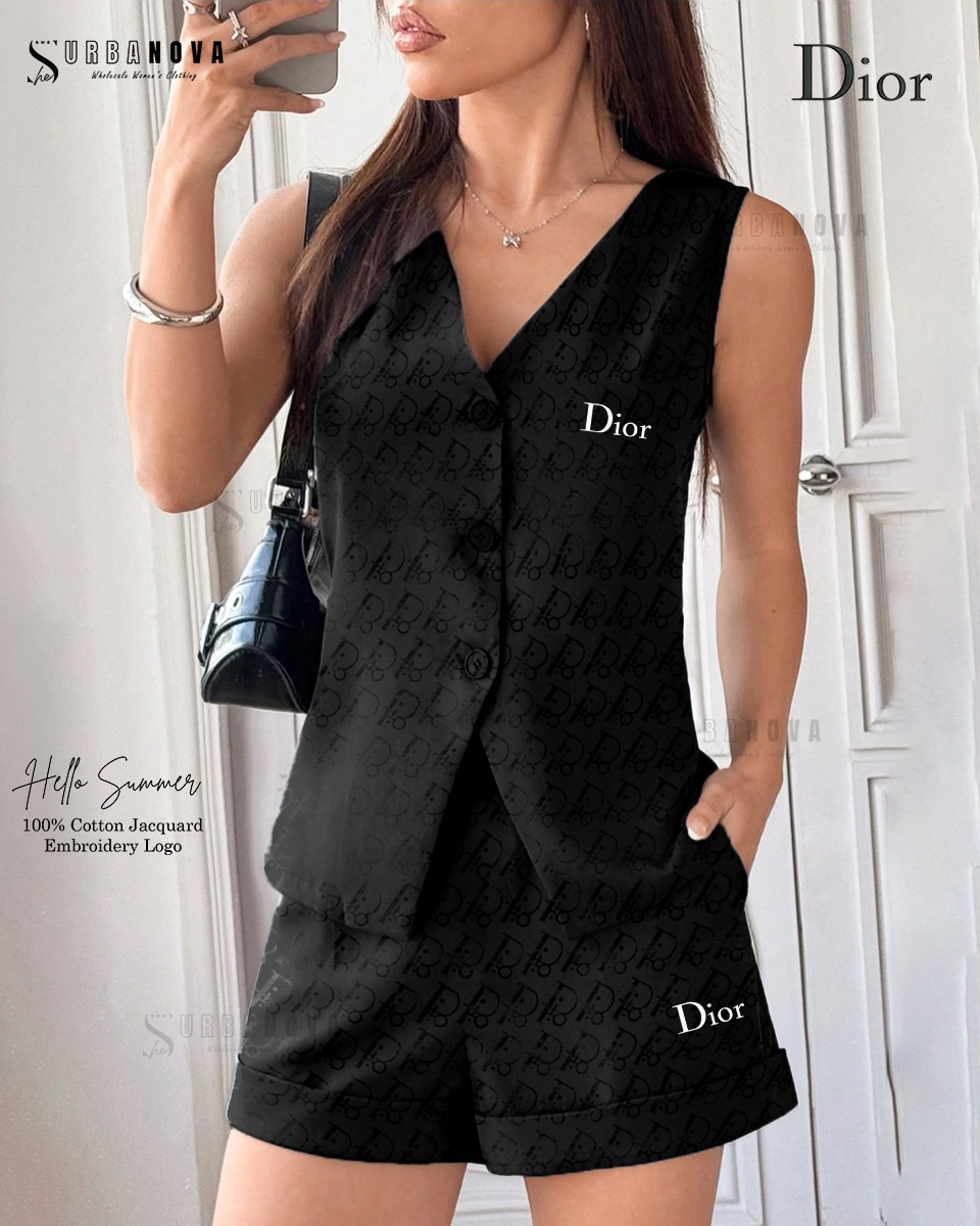 Dior Women's Summer Two-Piece Set