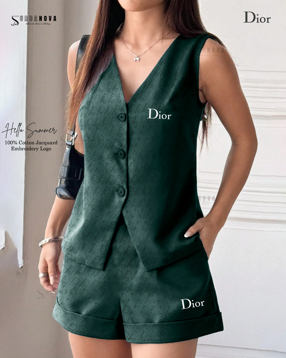Dior Women's Summer Two-Piece Set